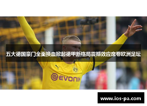 五大德国豪门全面换血掀起德甲新格局震撼效应席卷欧洲足坛